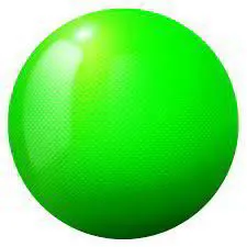 Round Green Widget