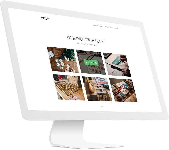 Simvoly art website galleries