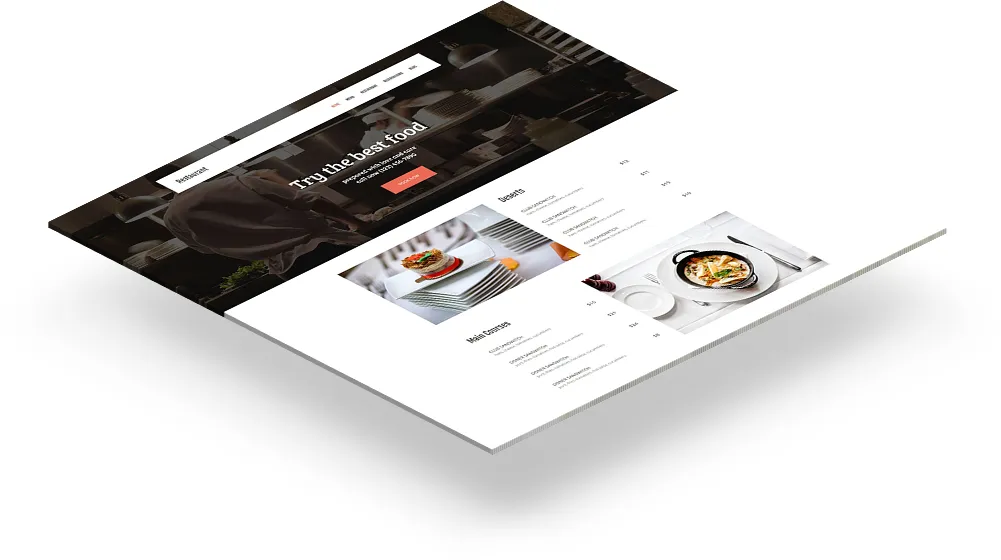 Simvoly restaurant menus