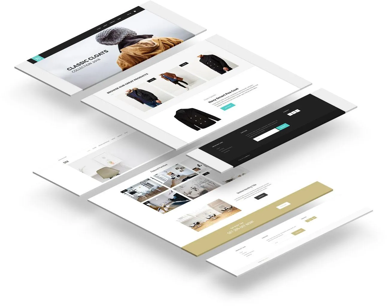 Simvoly online store templates