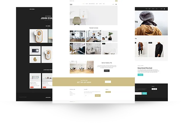 Landing pages and how to create a professional website