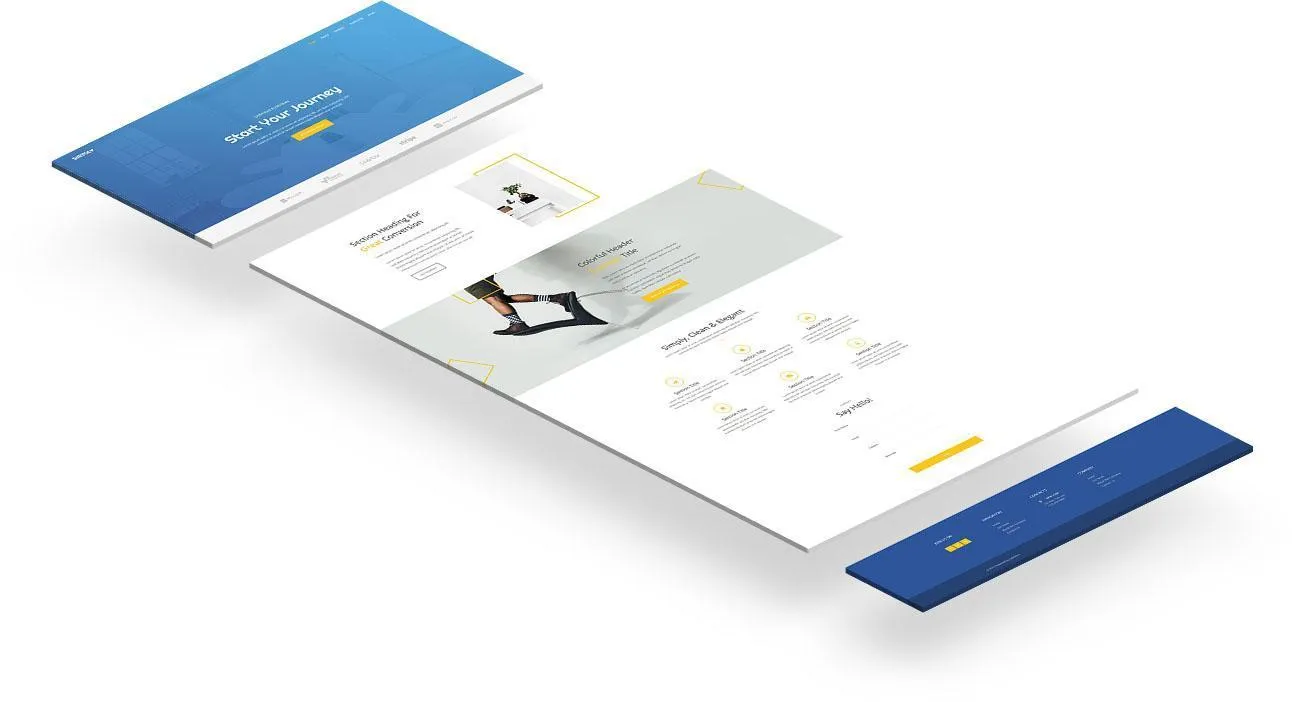 Simvoly Business Website Template